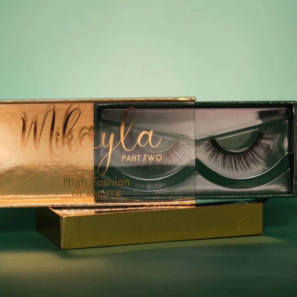 Glamlite x Mikayla Paht Two False Lashes High Fashion BNIB